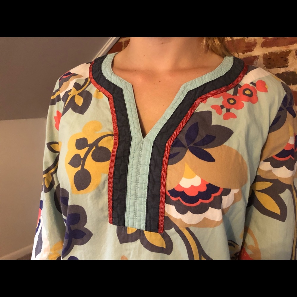 Boden shift dress, size 6, great detail! - Picture 4 of 5